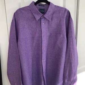 Faconnable men’s XL button front shirt